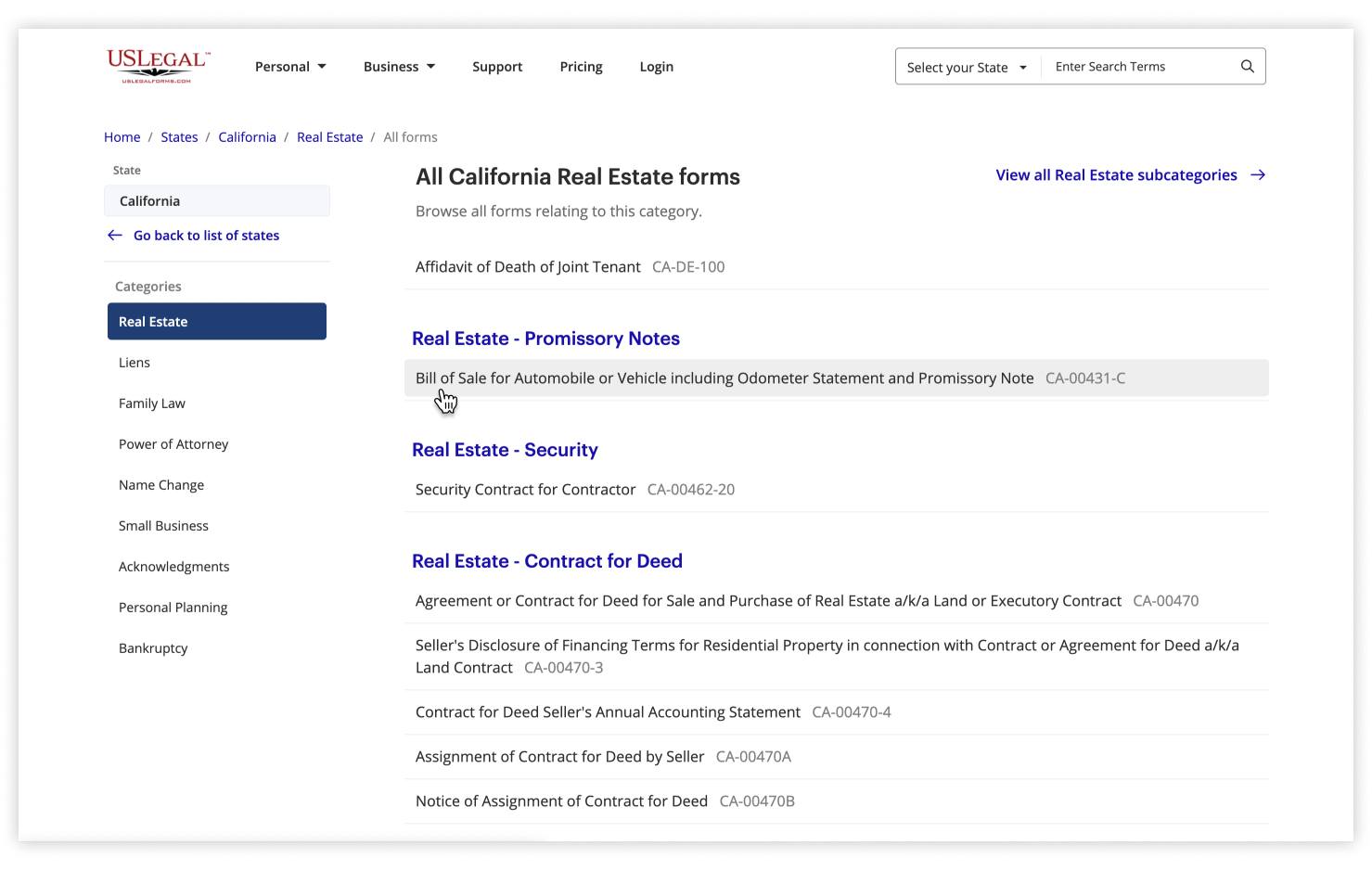 Customer Service and Support US Legal Forms