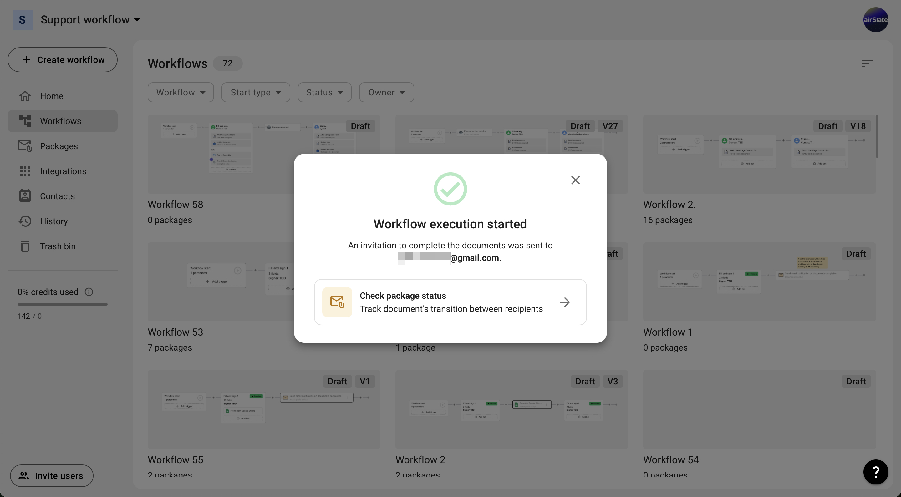 Support | WorkFlow